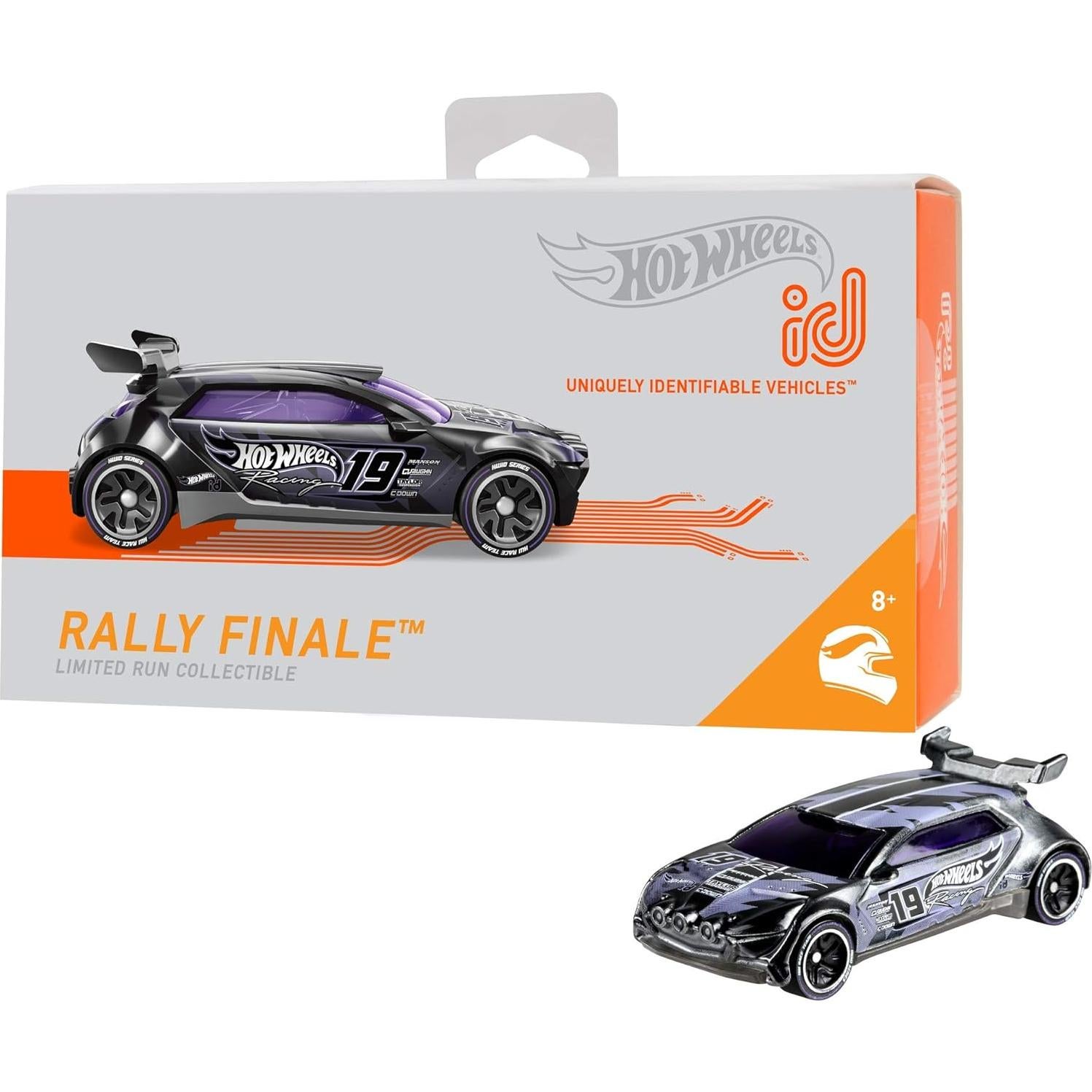 Vehículo Hot Wheels id Rally Finale 1:64 con chip NFC