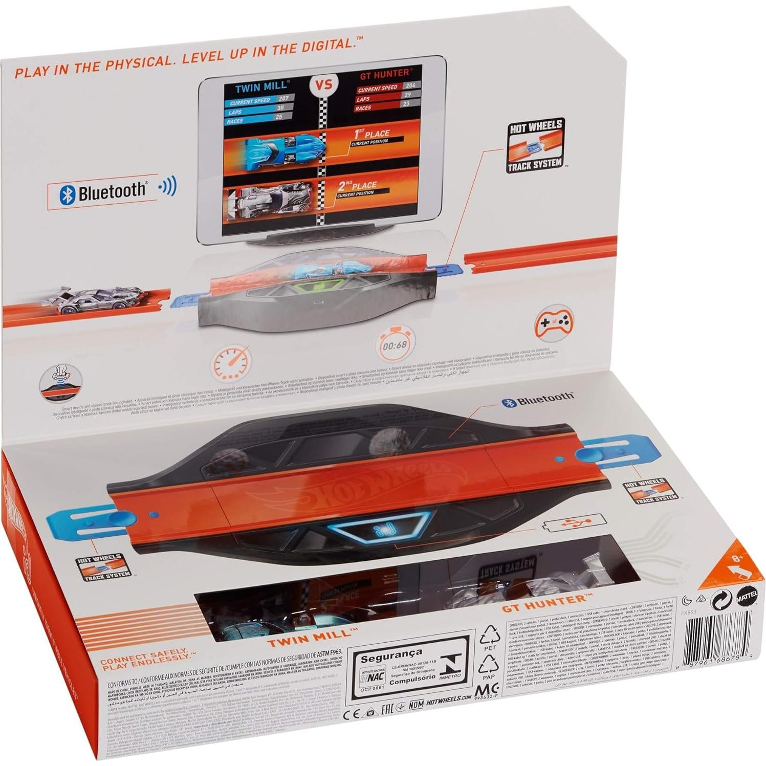 Portal de Carrera Hot Wheels id FXB53 - Pista Inteligente Multicolor