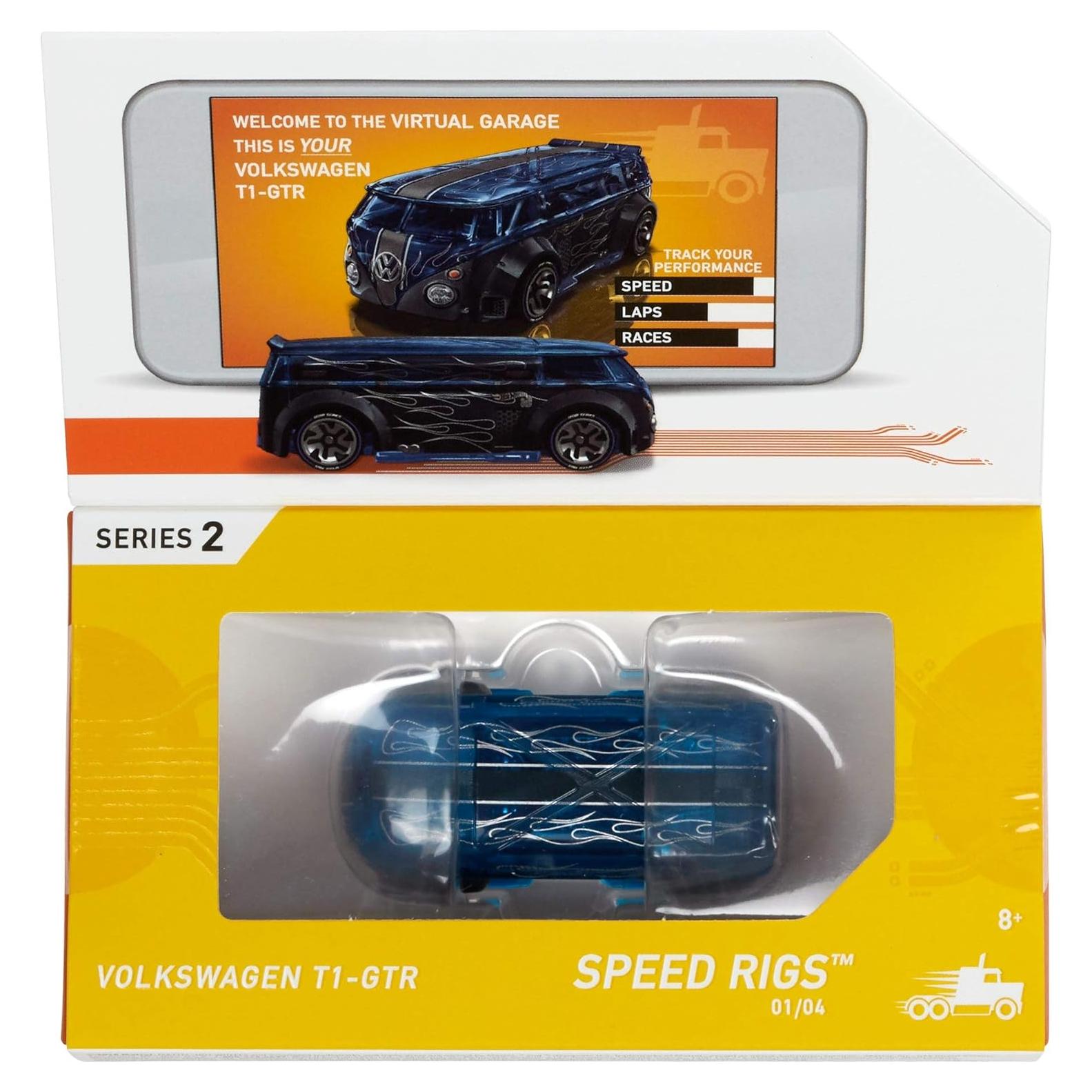 Vehículo Hot Wheels id Volkswagen T1-GTR - 3x7x2.5cm