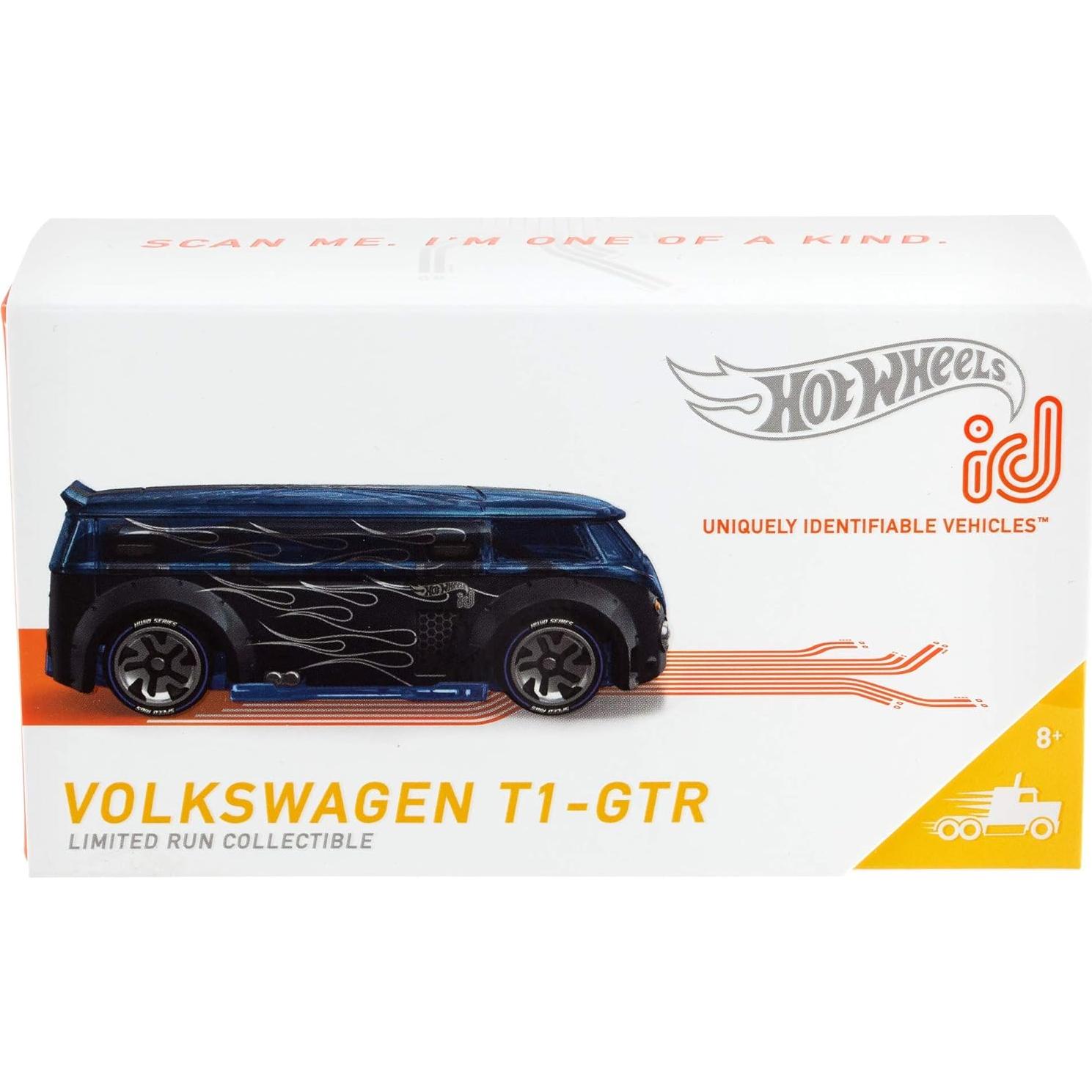 Vehículo Hot Wheels id Volkswagen T1-GTR - 3x7x2.5cm