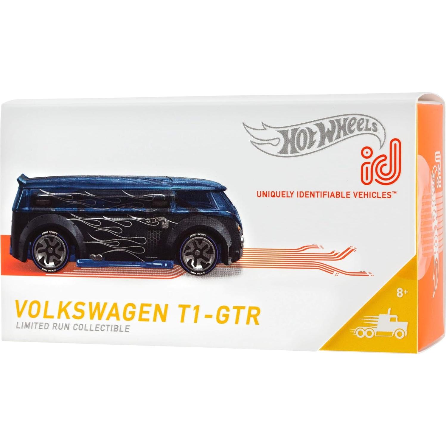 Vehículo Hot Wheels id Volkswagen T1-GTR - 3x7x2.5cm