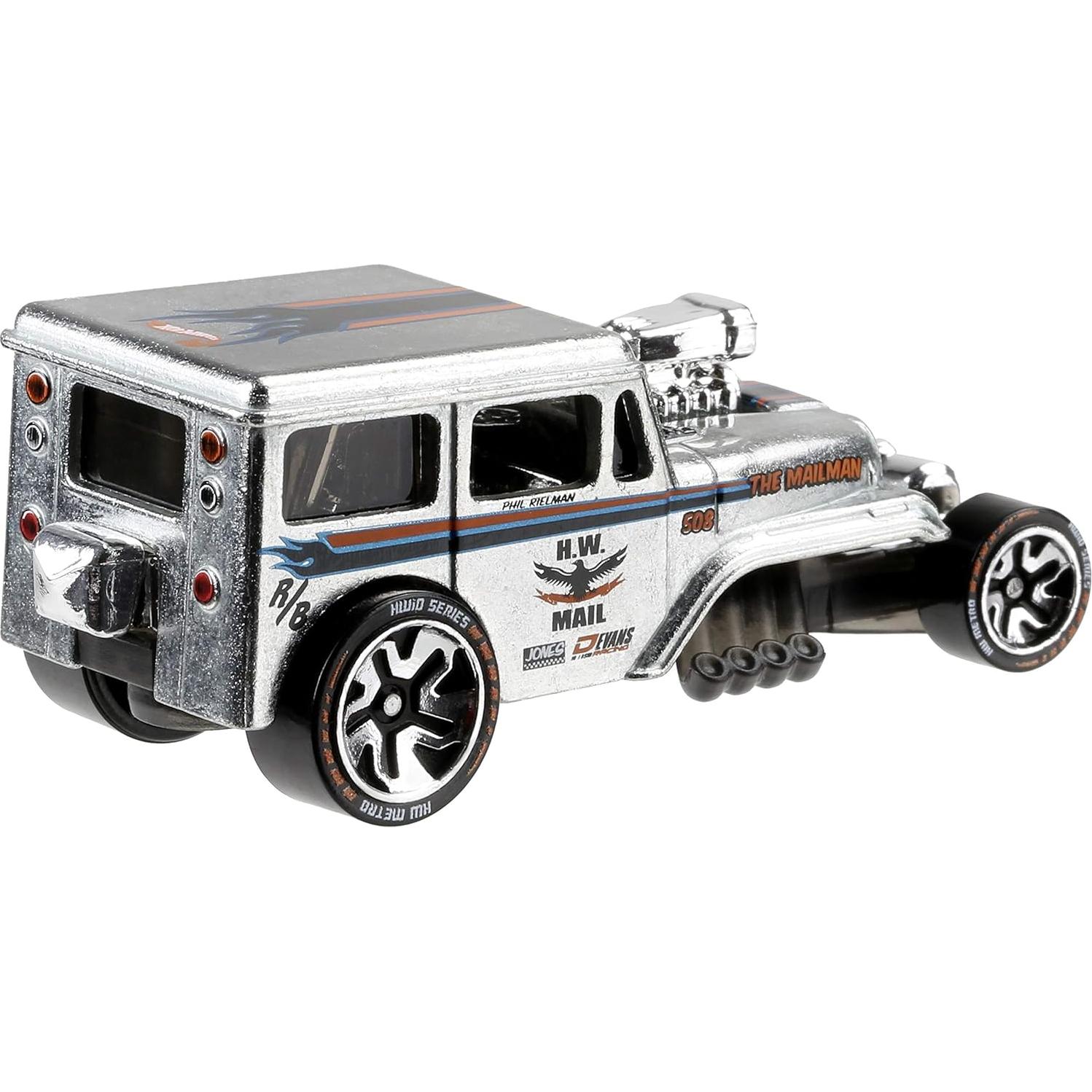 Hot Wheels id DJ-Xpress Multicolor - Vehículo con Chip NFC