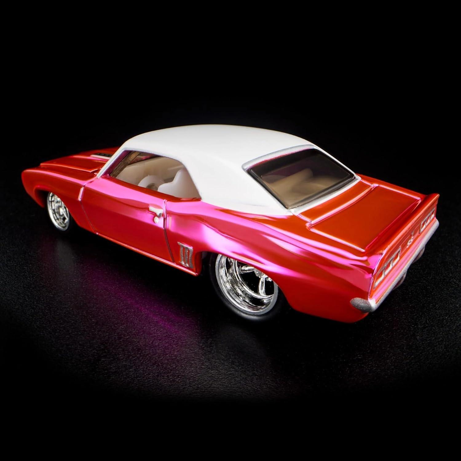 Hot Wheels 1969 Chevy Camaro SS Rosa RLC 2024 Edición Limitada