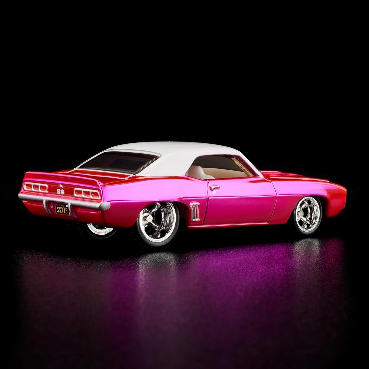 Hot Wheels 1969 Chevy Camaro SS Rosa RLC 2024 Edición Limitada