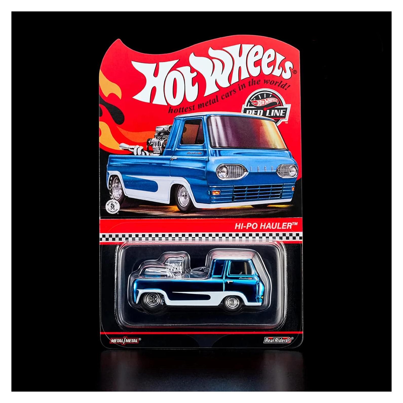 Camión Hi-Po Hauler Hot Wheels RLC 2022 Die Cast 90g