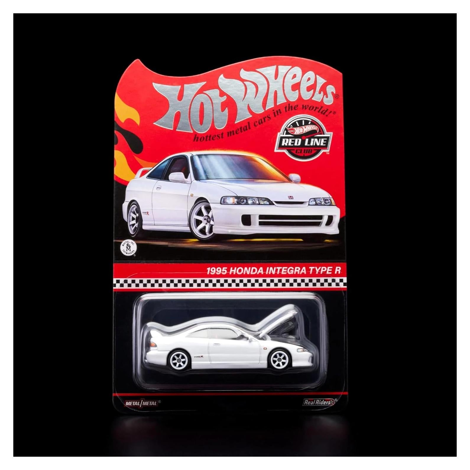 Hot Wheels RLC 1995 Honda Integra Type R 1:64 Blanco