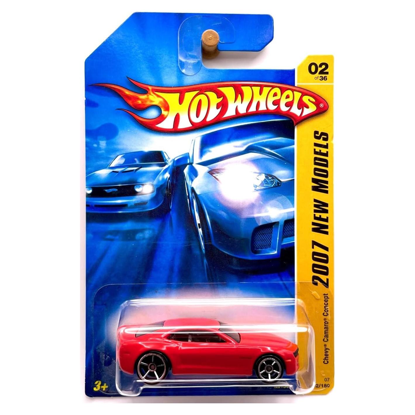 Hot Wheels Camaro Concept 2007 Escala 1:64 Rojo Brillante
