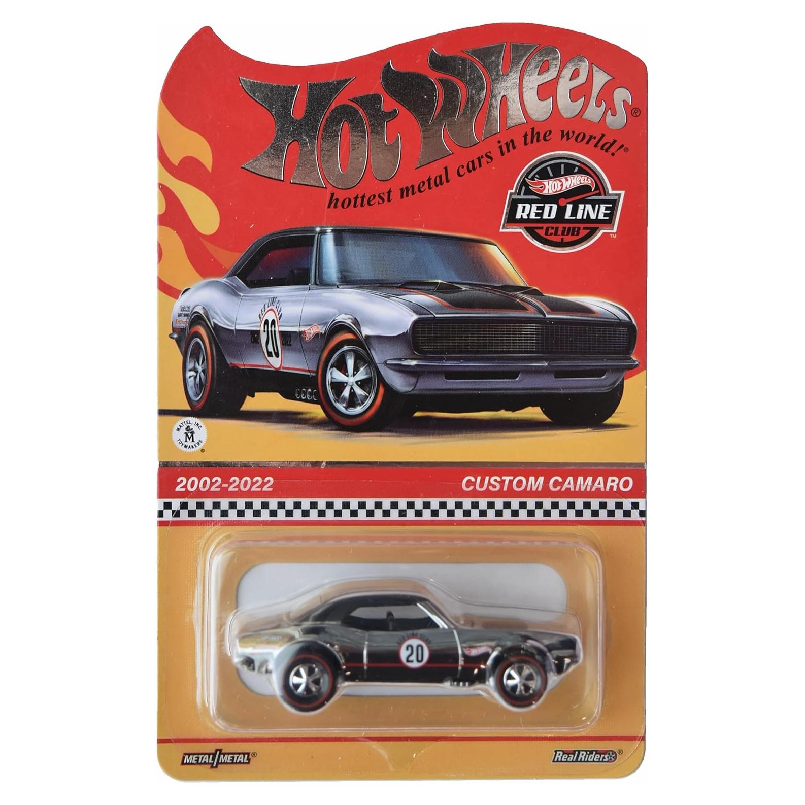 Hot Wheels Camaro Personalizado RLC 1:64 Escala 20.32 cm