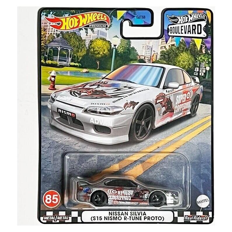Auto de Colección Hot Wheels Silvia S15 Nismo R-Tune Plata