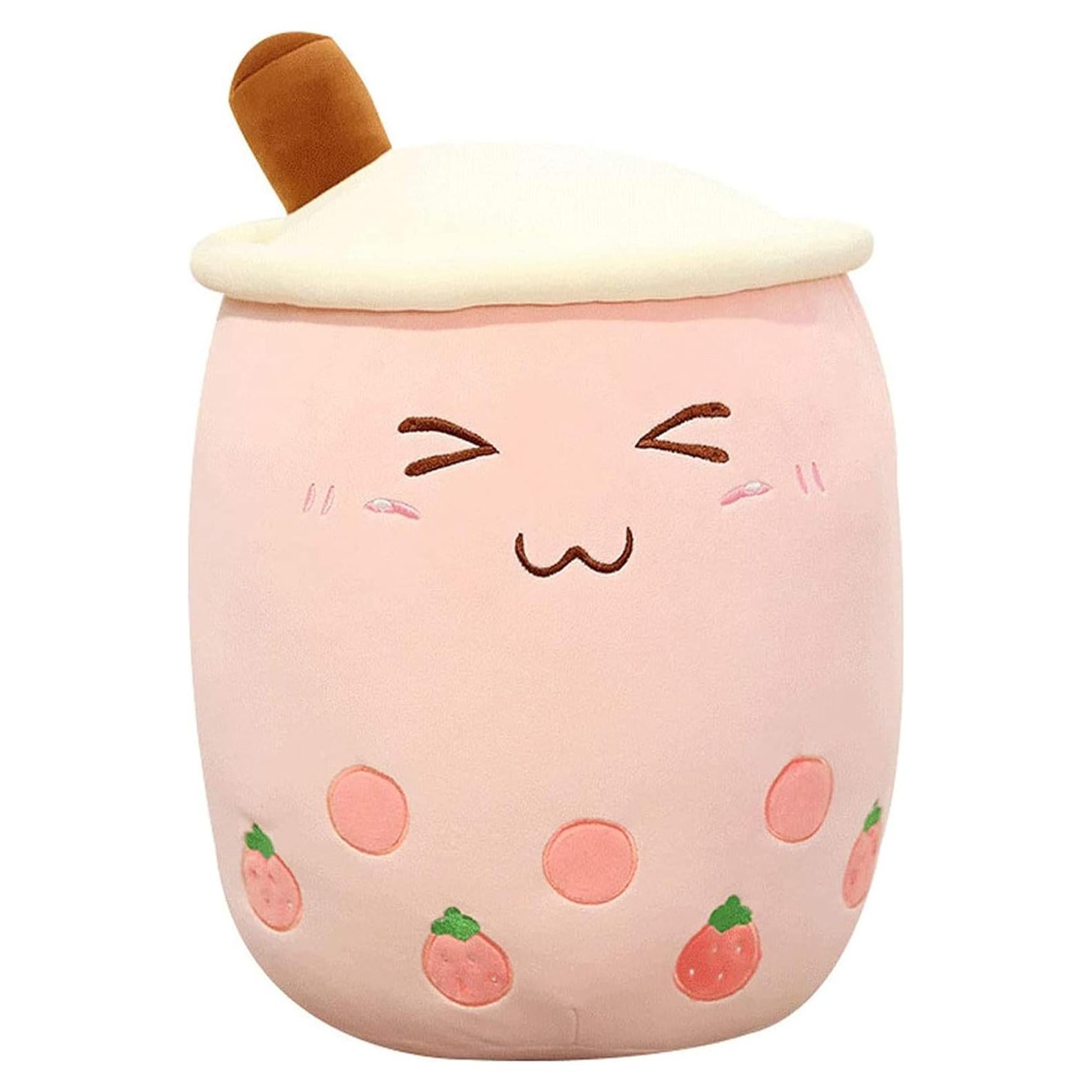 Muñeco de Peluche Boba VHYHCY Taza de Leche Rosa 24 cm