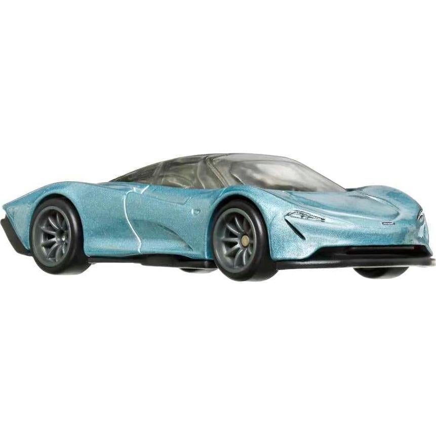 Coche de Diecast McLaren Speedtail Azul Metálico Hot Wheels