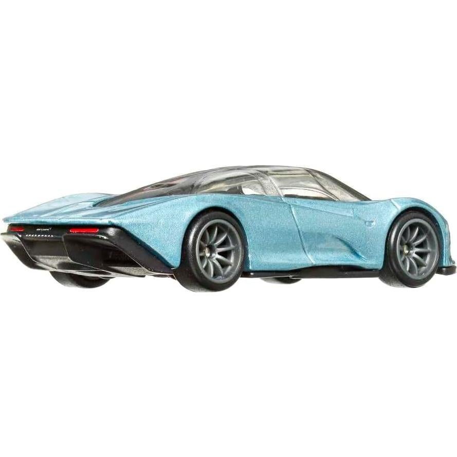 Coche de Diecast McLaren Speedtail Azul Metálico Hot Wheels