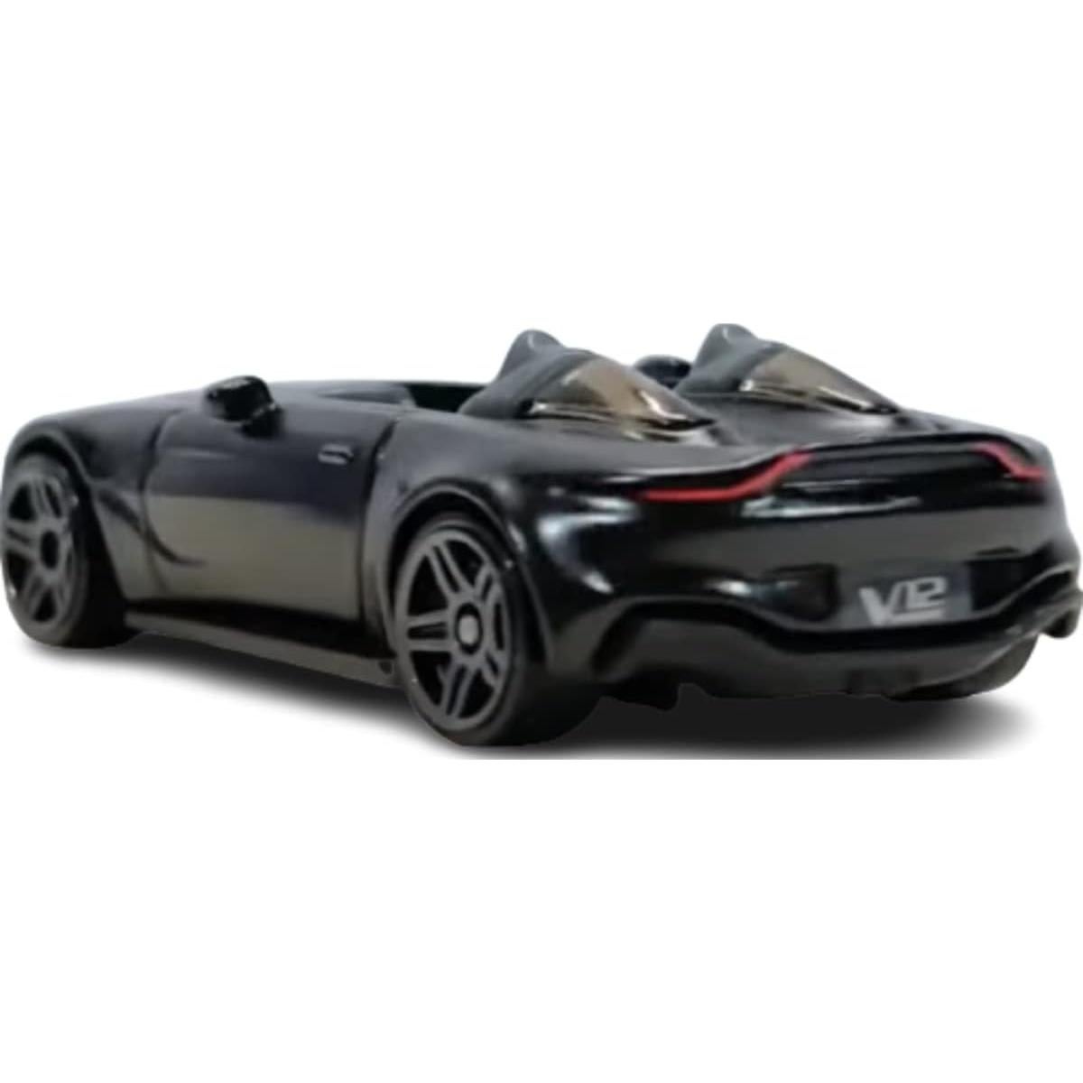 Hot Wheels Aston Martin V12 Speedster Plata 2021 Escala 1:64