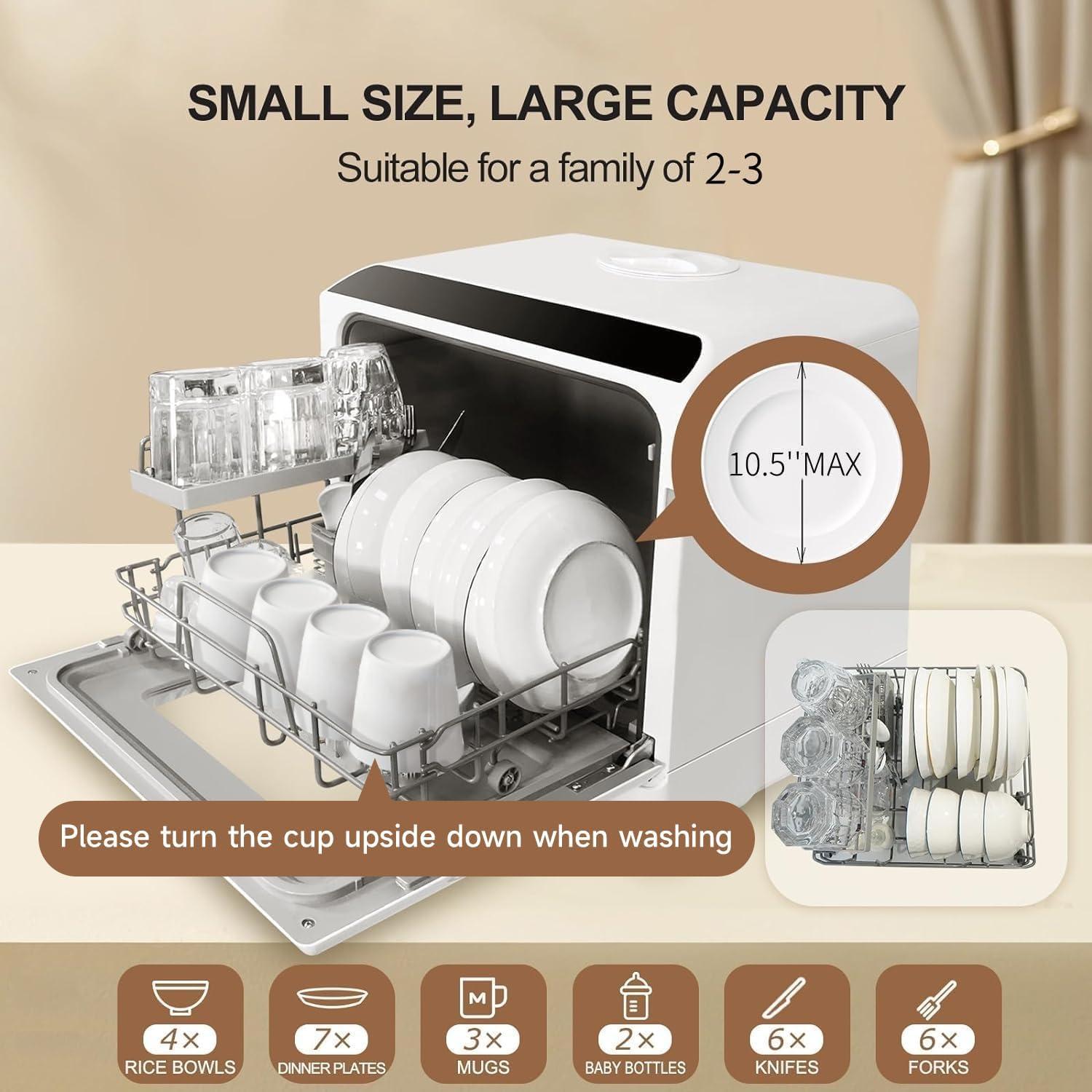 Lavavajillas de Encimera ChuMaste CM-XWJ01 5 Programas