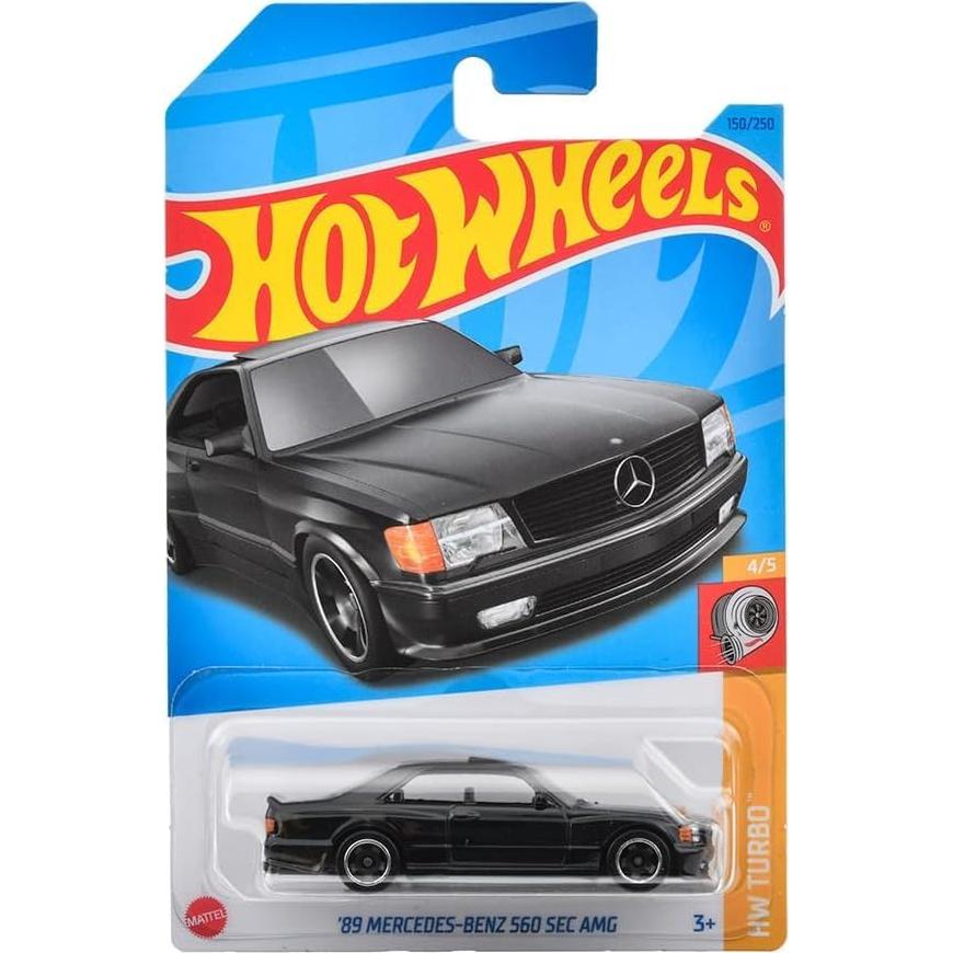 Auto de colección Hot Wheels Mercedes-Benz 560 SEC AMG 2023