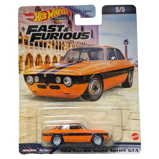 Hot Wheels Alfa Romeo Julia Sprint GTA HKD29 - 3 años y más