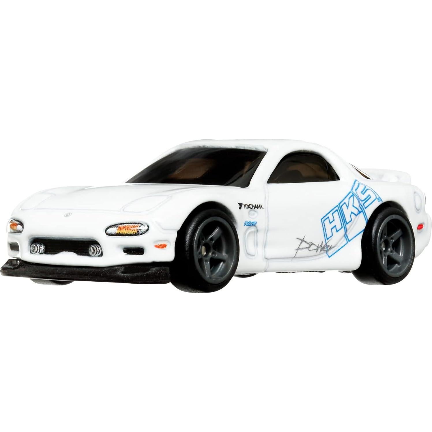 Coche de Metal Hot Wheels Rápido y Furioso RX-7 FD 6cm