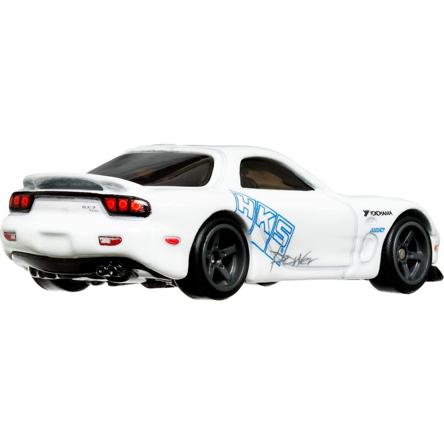Coche de Metal Hot Wheels Rápido y Furioso RX-7 FD 6cm