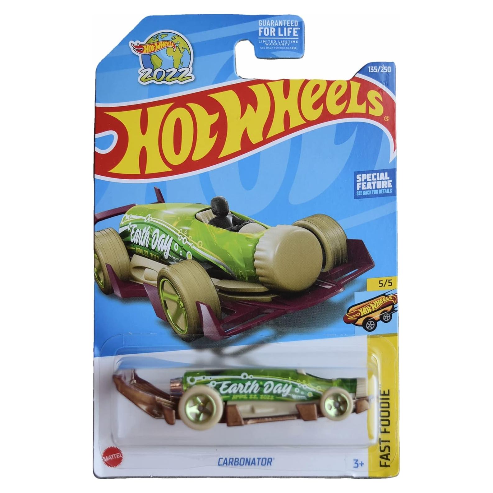 Hot Wheels Carbonator Verde Coche Fundido Escala 1:64