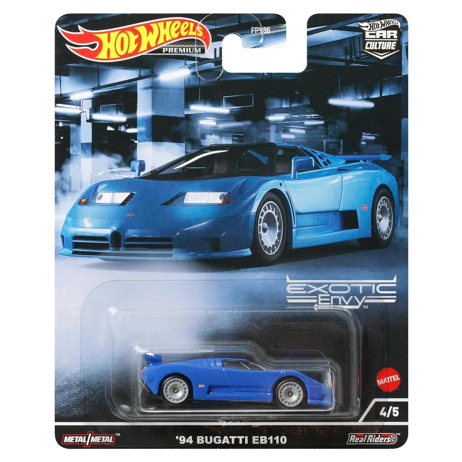 Hot Wheels Bugatti EB110 1994 HCJ89 Coleccionista