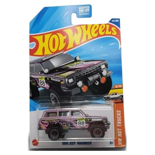 Hot Wheels Jeep Wagoneer 1988 Rosa/Púrpura 1:64 Diecast