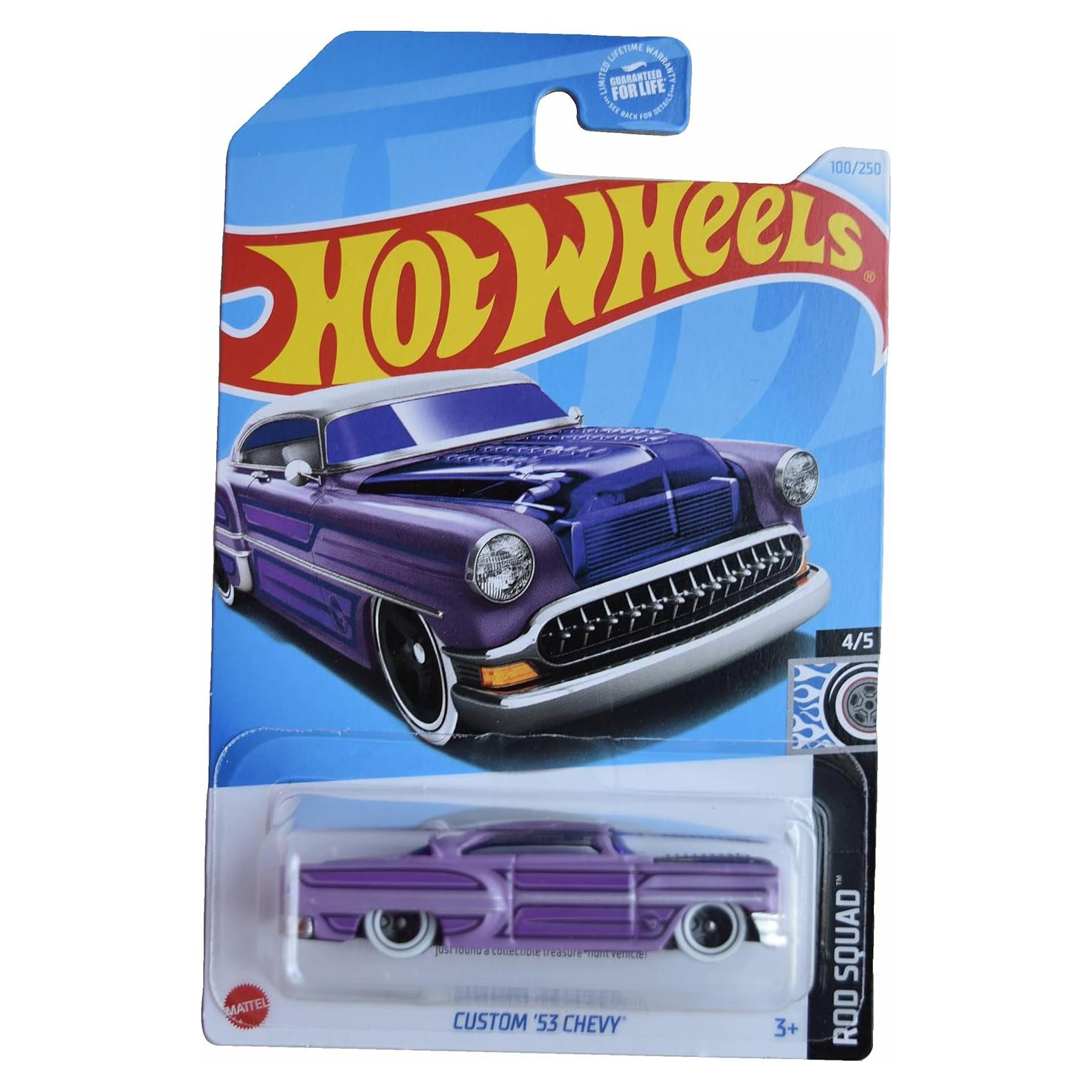 Auto de colección Hot Wheels Custom '53 Chevy Mattel