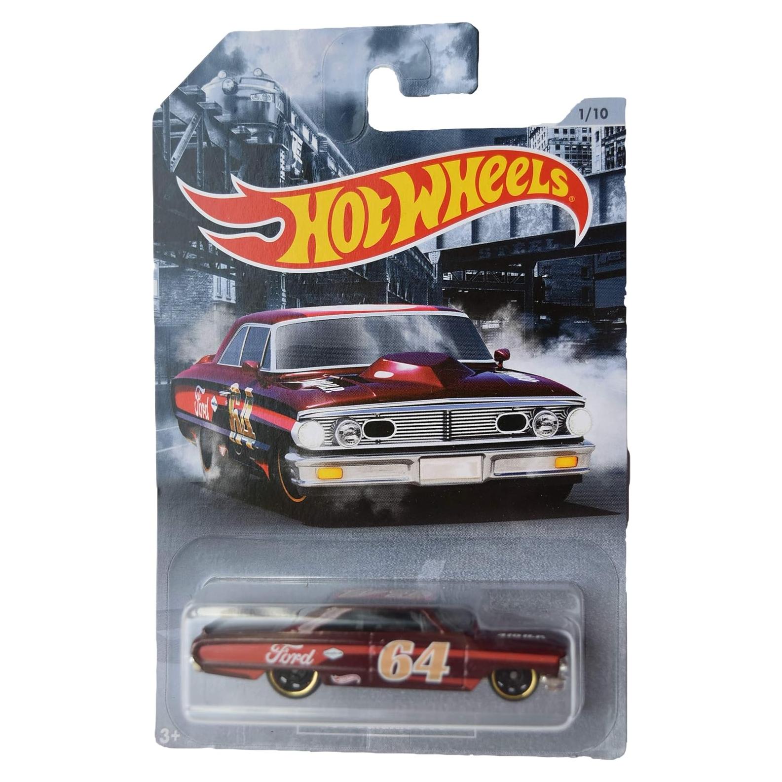 Hot Wheels 64 Galaxie 500 Escala 1:64 Rojo - Mattel