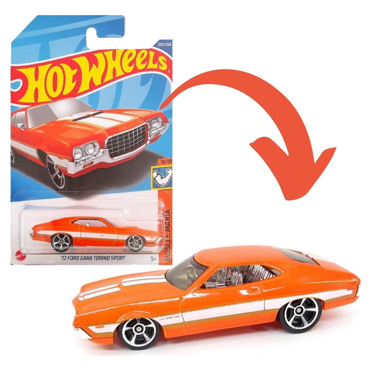 Hot Wheels Ford Gran Torino Sport 1:64 Muscle Mania