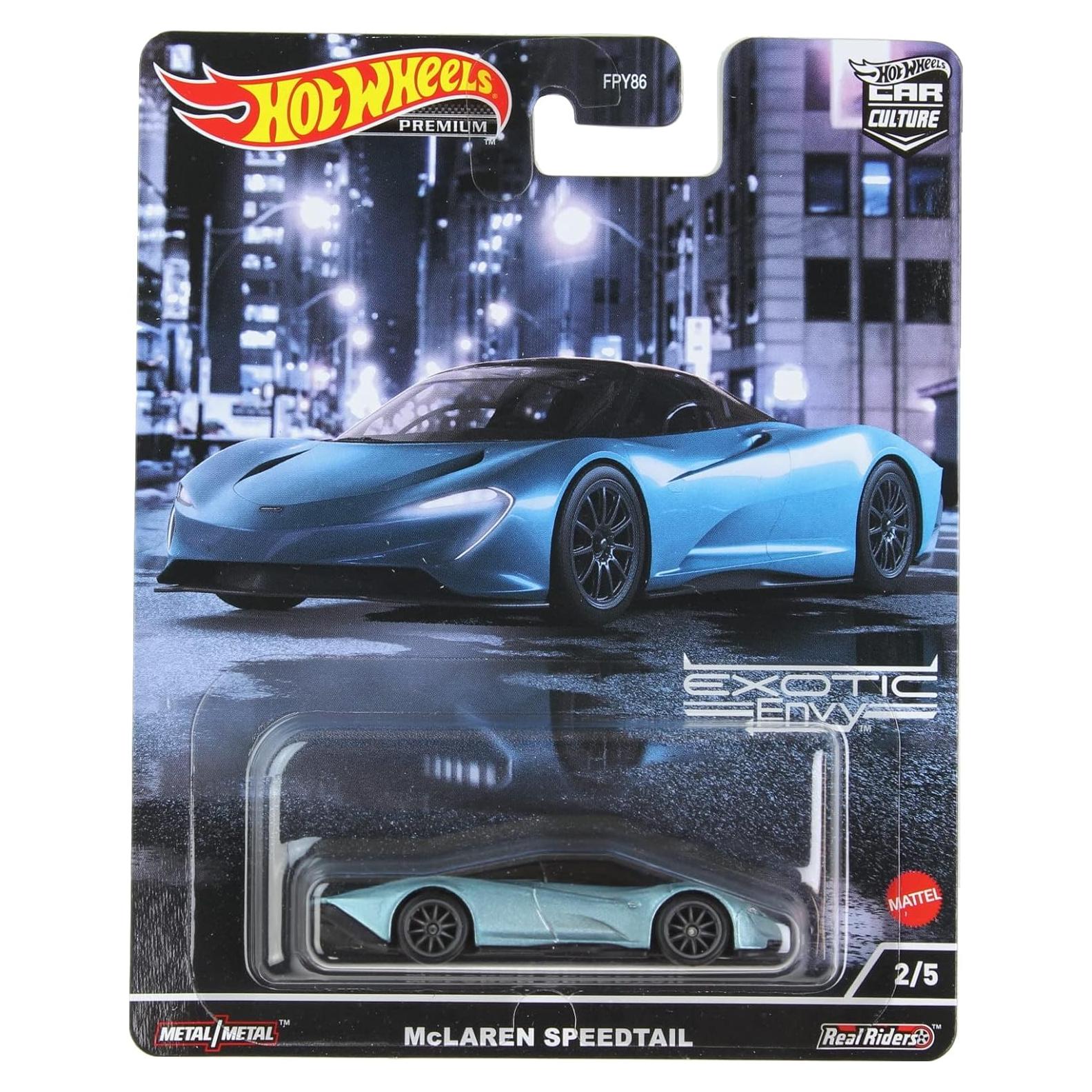 Hot Wheels McLaren Speedtail 2022 Premium Die Cast 67.6g