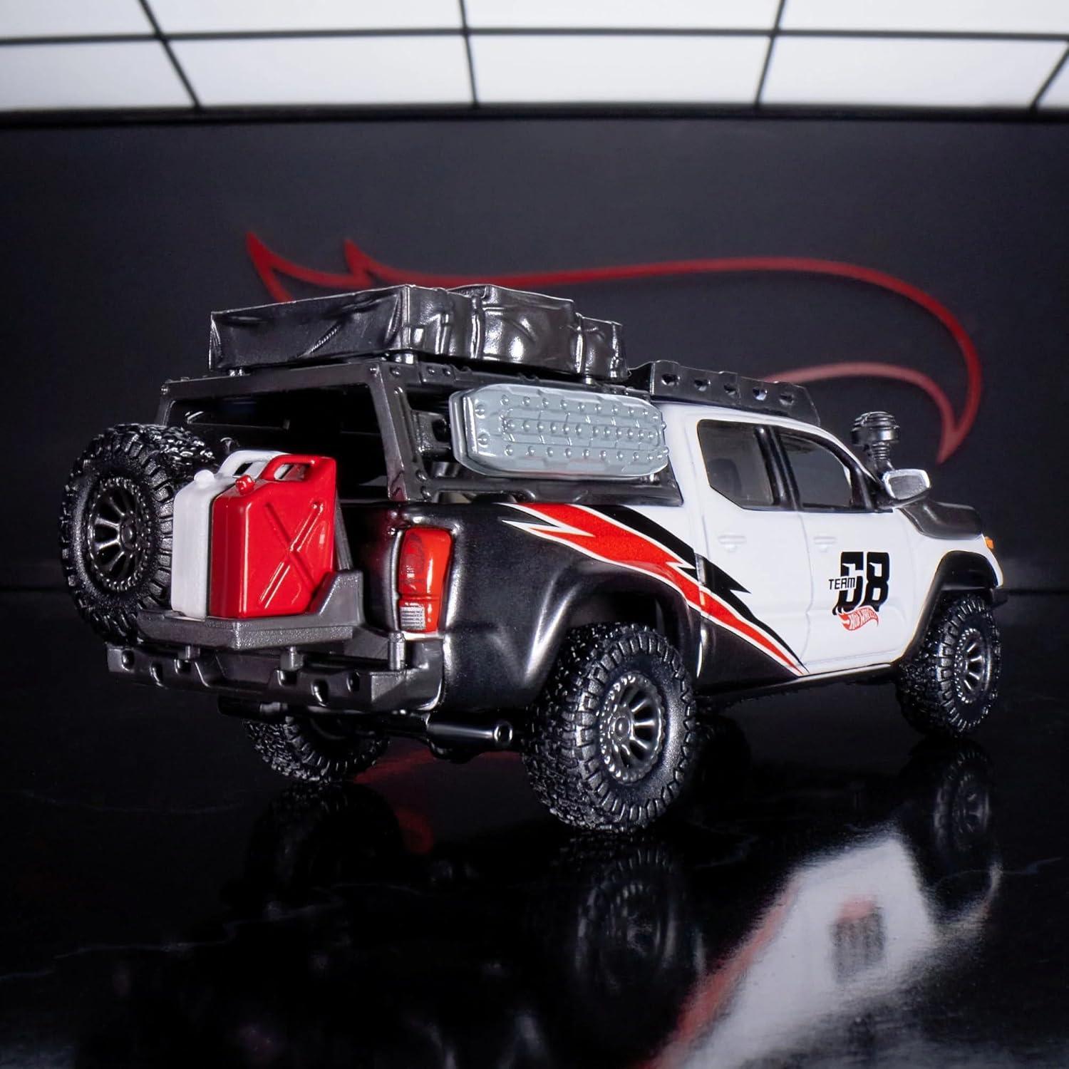 Hot Wheels Elite 64 Mod Shop Toyota Tacoma 2017 con Accesorios