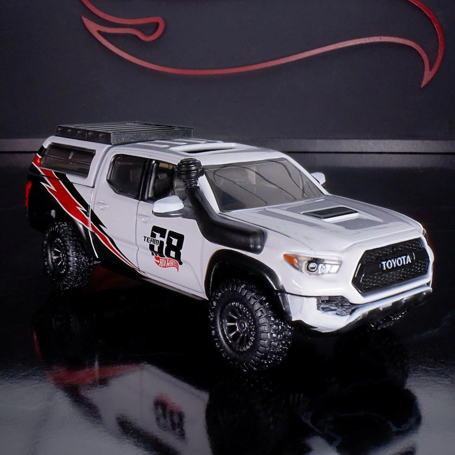 Hot Wheels Elite 64 Mod Shop Toyota Tacoma 2017 con Accesorios