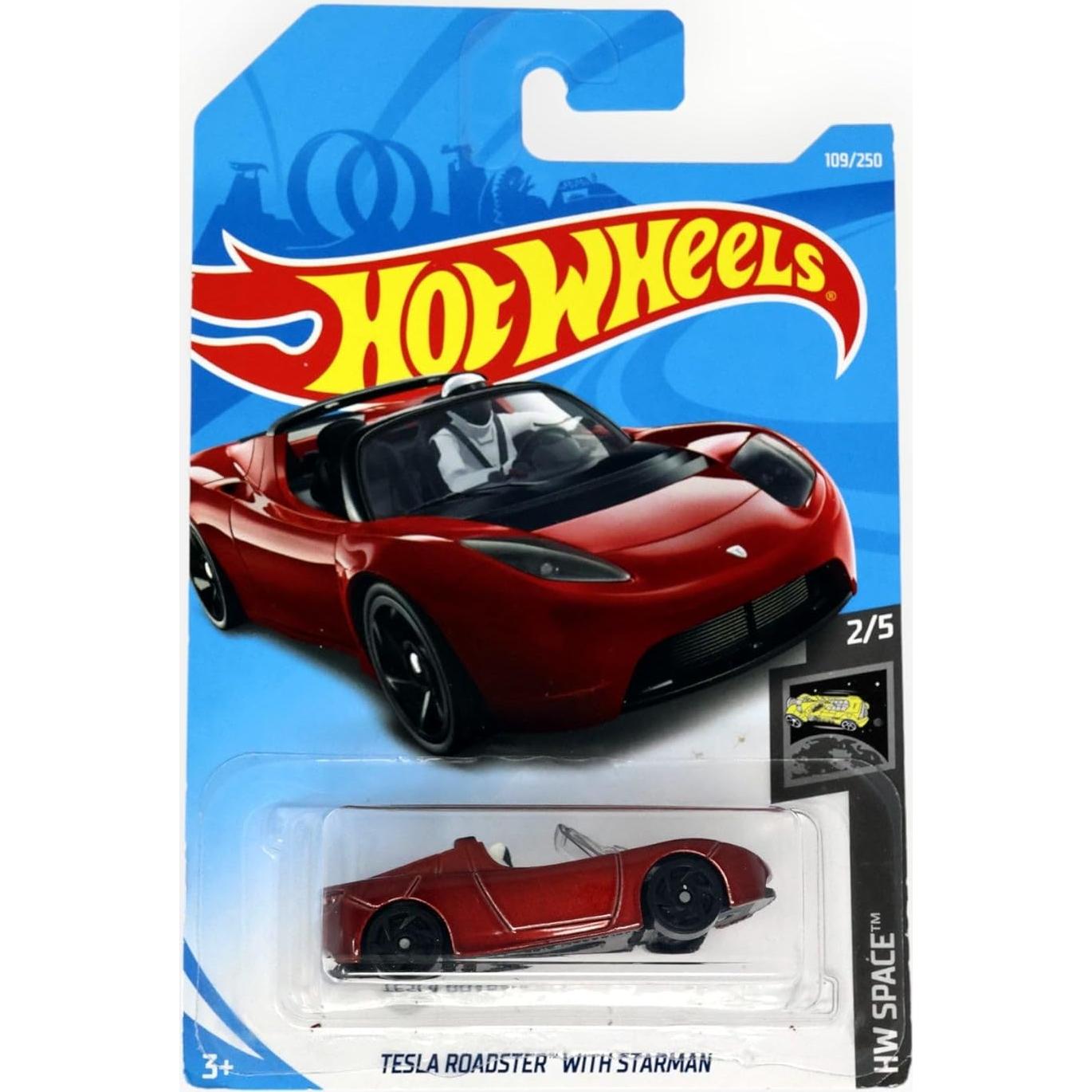 Hot Wheels Tesla Roadster Starman 1:64 Mattel