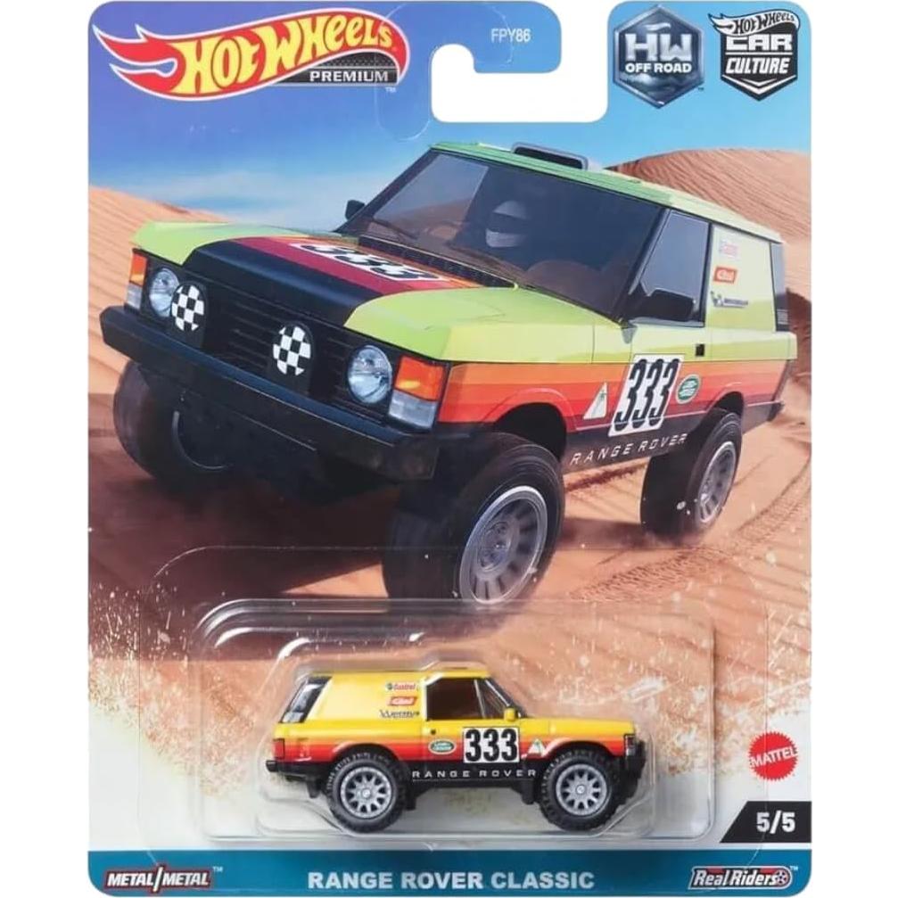 Conjunto de 5 Vehículos Diecast Off Road Hot Wheels 2023