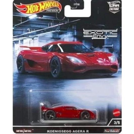 Conjunto 5 Vehículos Diecast Hot Wheels Car Culture 2022
