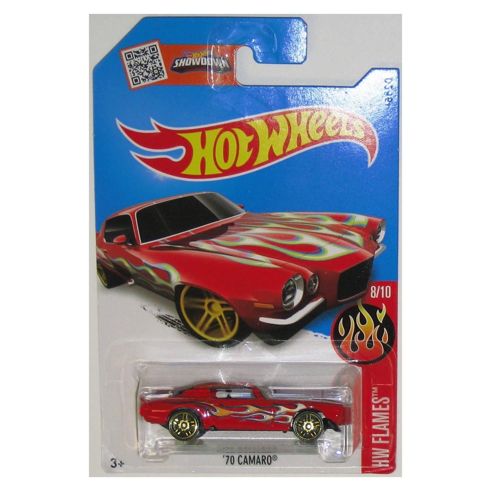 Hot Wheels 2016 Chevy Camaro Rojo 1:64 Coleccionable