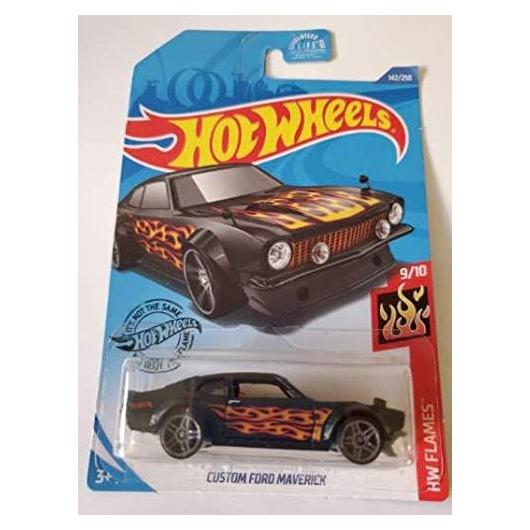 Hot Wheels 2020 Custom Ford Maverick Escala 1:64 Negro