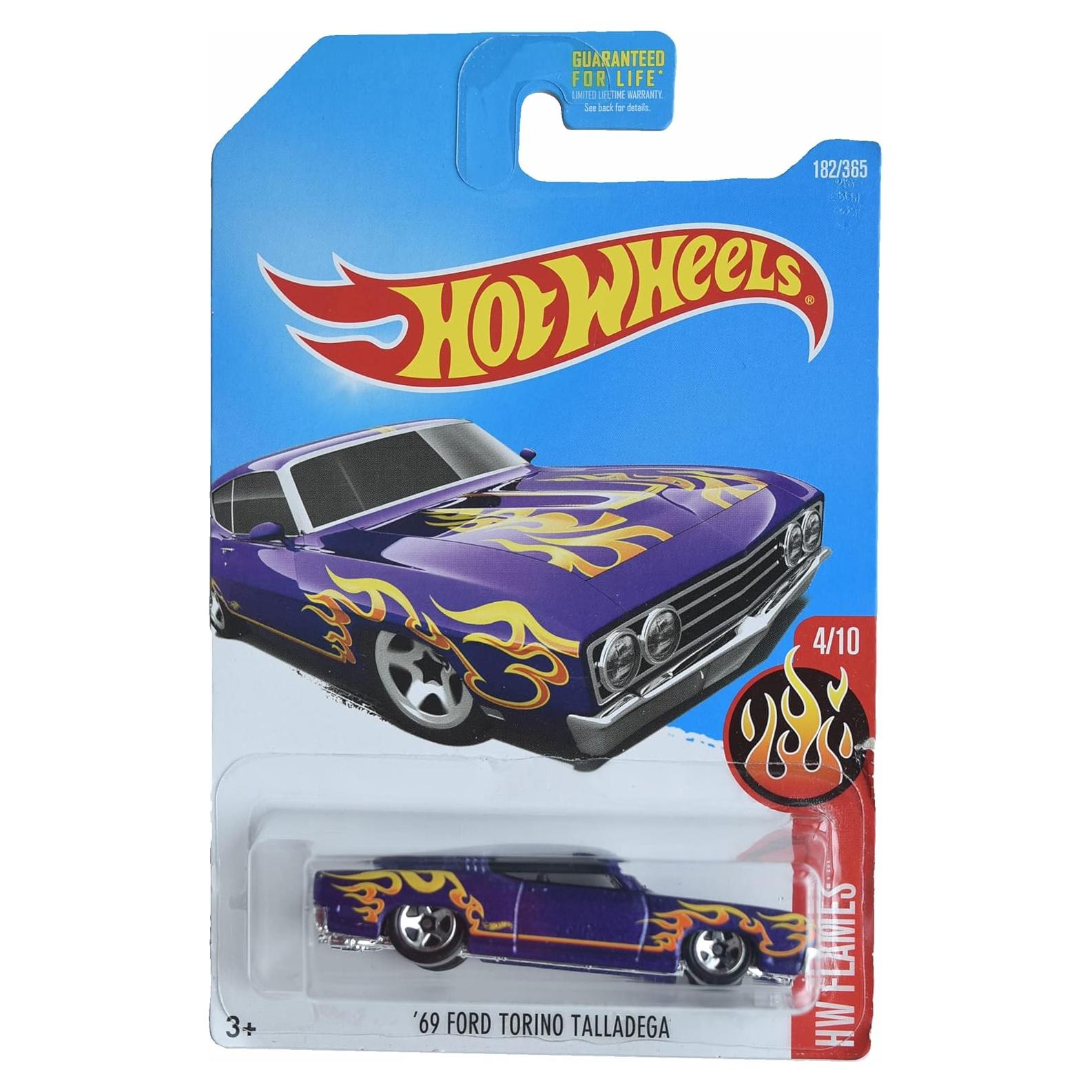 Hot Wheels Ford Torino Talladega 1:64 Metal Púrpura