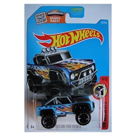 Hot Wheels Ford Bronco Personalizado Azul 1:64 Mattel