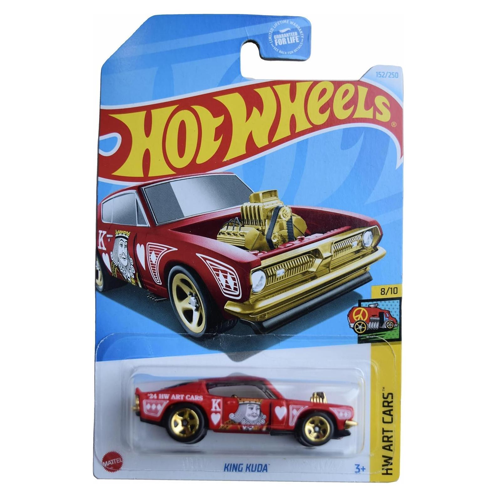 Hot Wheels Rey Kuda 1:64 Mattel - Metal y Plástico