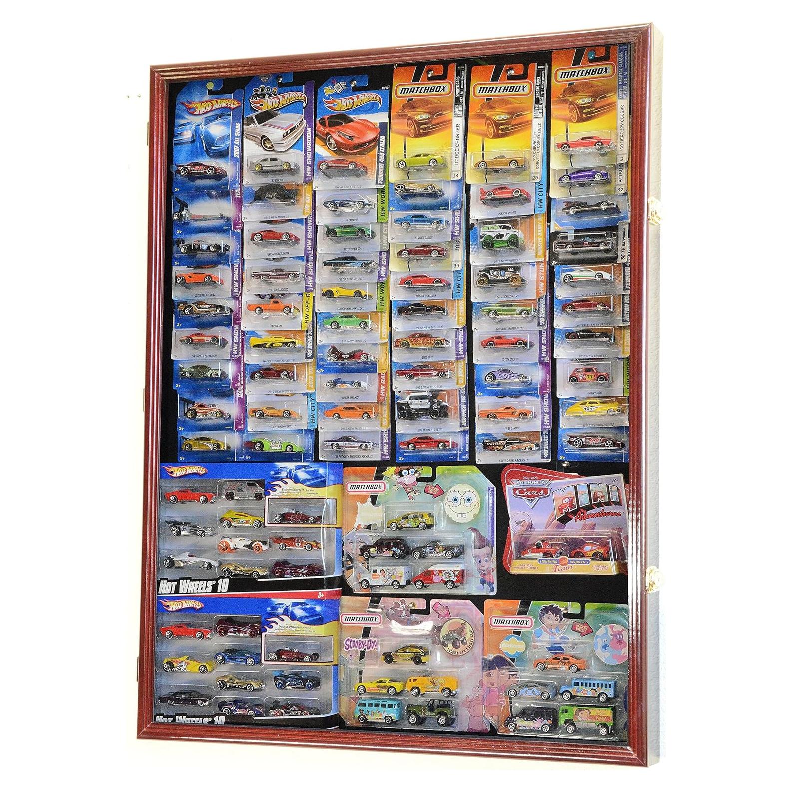Estuche de Exhibición para 100 Coches Hot Wheels Matchbox Cereza