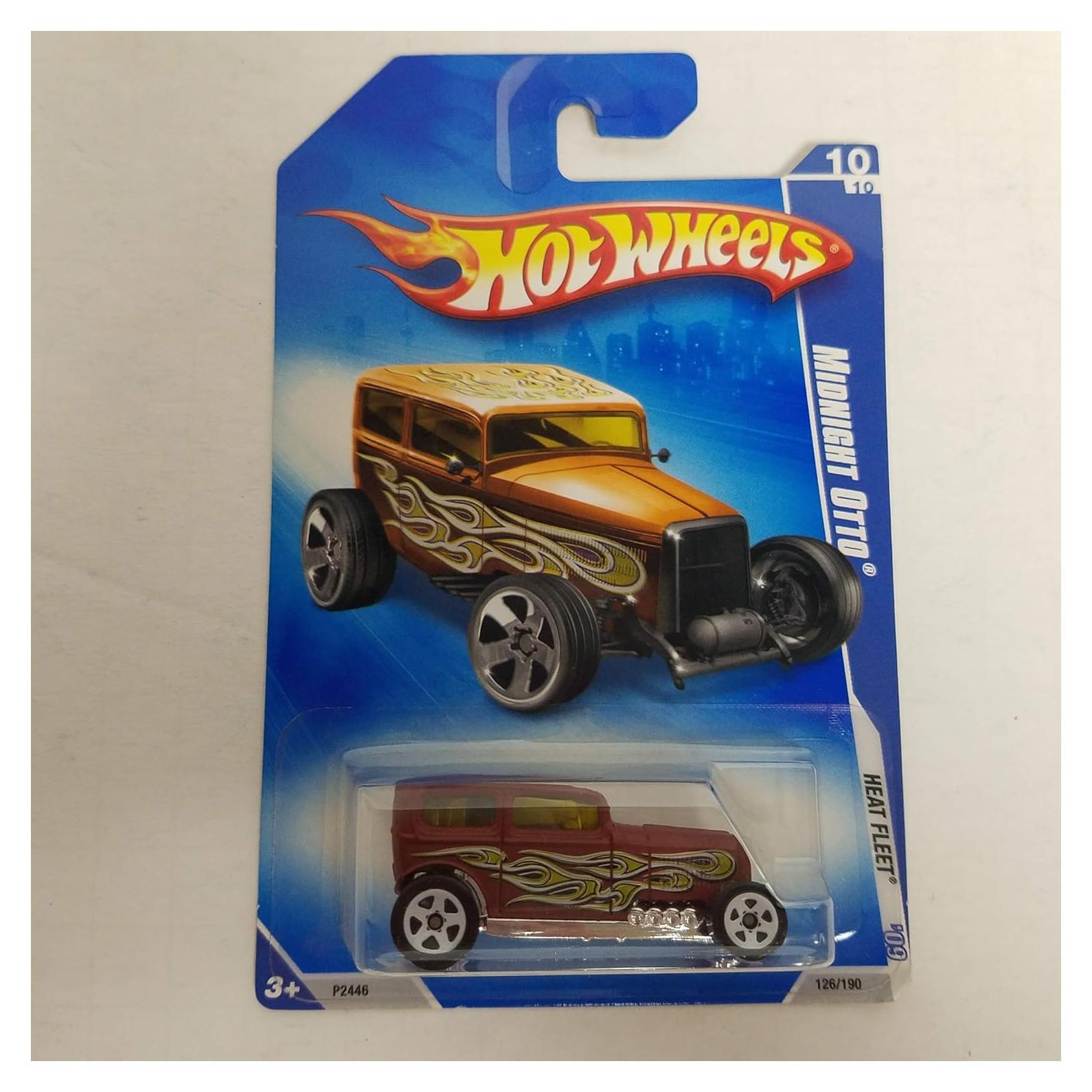 Coche de Juguete Hot Wheels 2009 Llamas Amarillas 1:64
