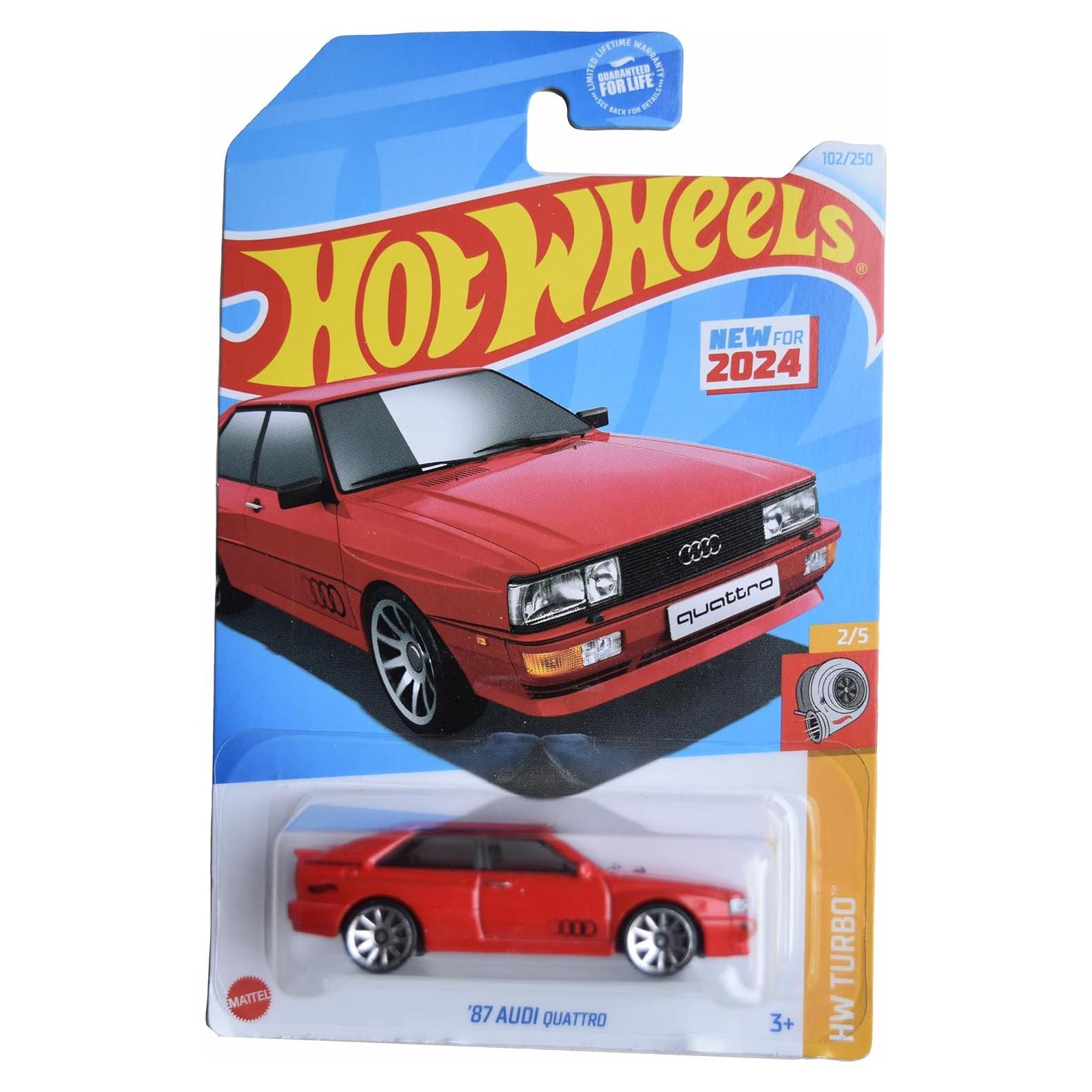 Hot Wheels Audi Quattro 1987 Escala 1:64 Mattel