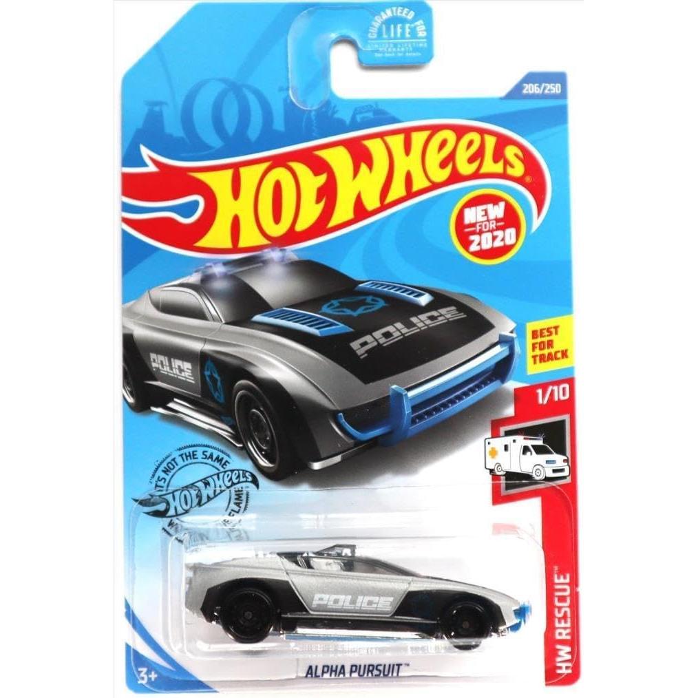 Auto de colección Hot Wheels 2020 Rescue Alpha Pursuit