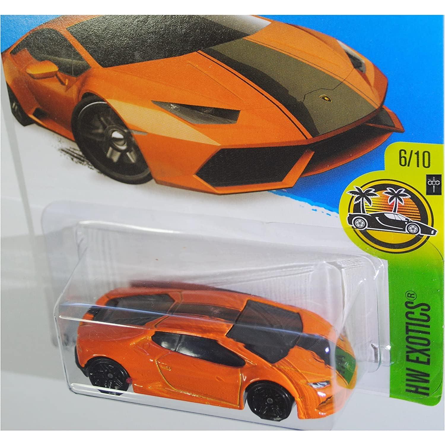 Hot Wheels Lamborghini Huracán LP610-4 Naranja 1:64 Mattel