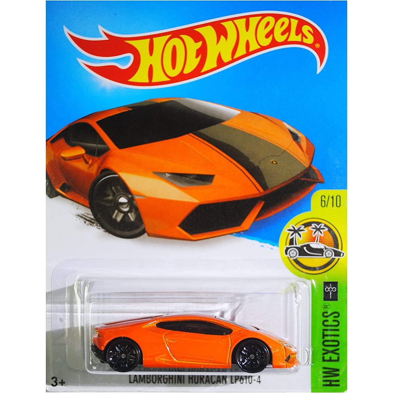Hot Wheels Lamborghini Huracán LP610-4 Naranja 1:64 Mattel