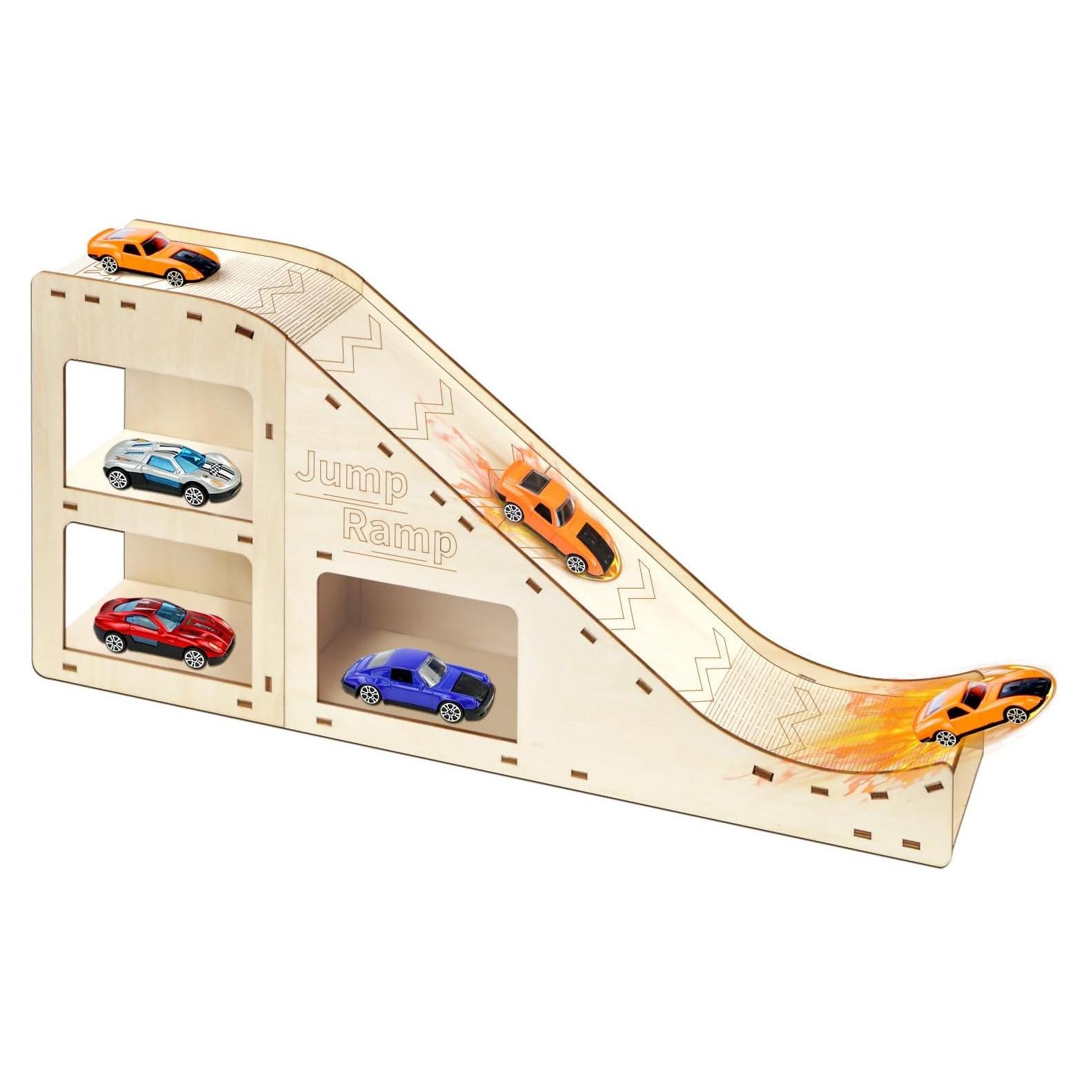 Rampa de Salto para Coches de Juguete Hot Wheels 81x11cm