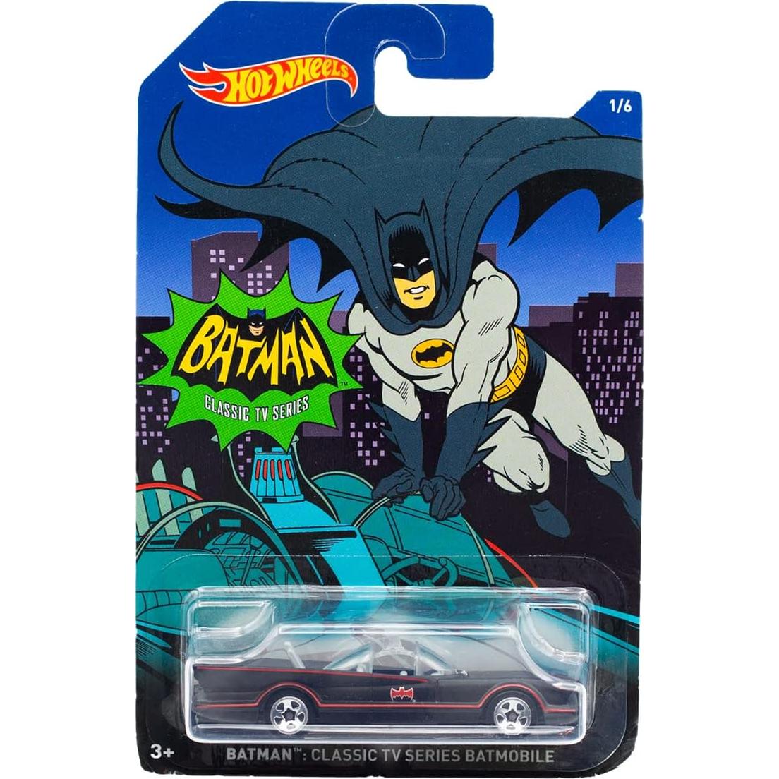 Hot Wheels Batmóvil 1966 escala 1:64 Mattel