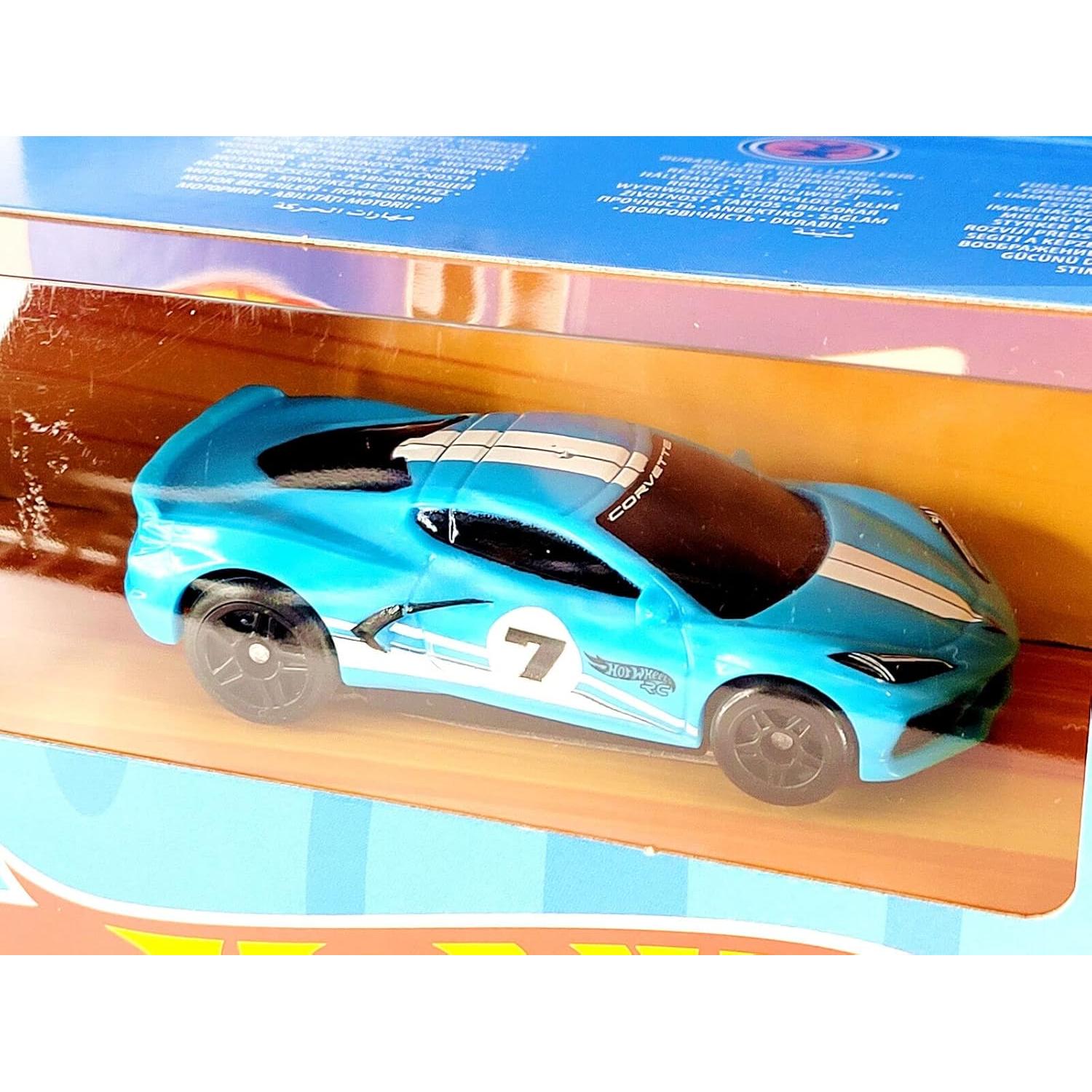Auto Control Remoto Hot Wheels R/C 1:64 Azul - Diecast