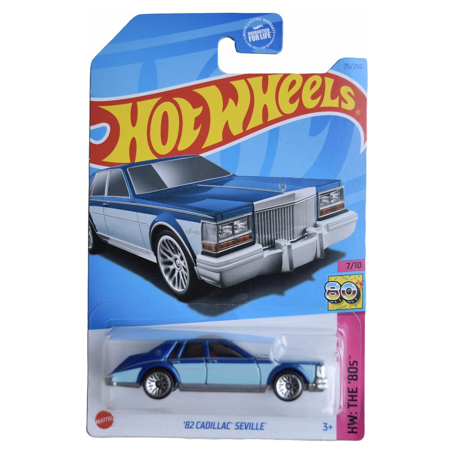 Hot Wheels Cadillac Seville 1982 Escala 1:64 Azul