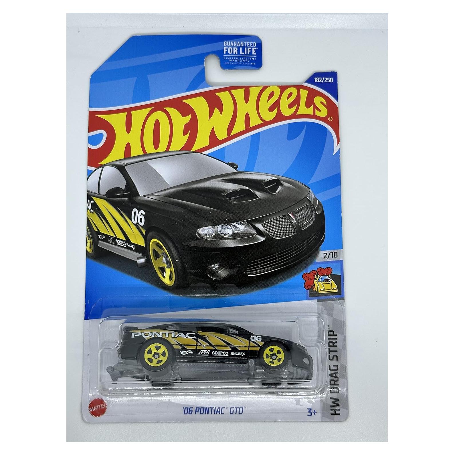 Hot Wheels Pontiac GTO 2006 Negro Escala 1:64 Nuevo Sellado